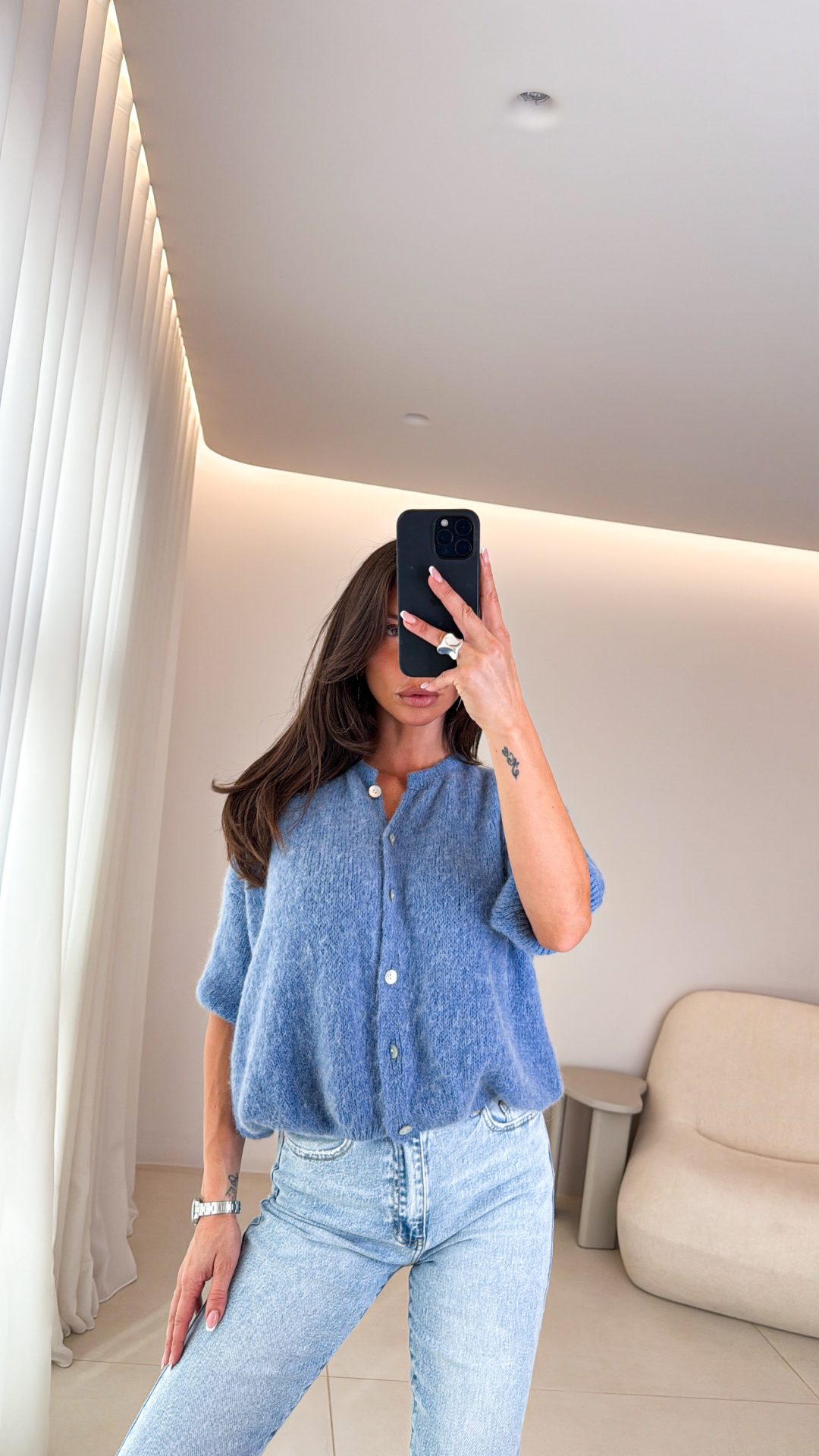 2442EB29-13E2-4ACD-B48A-8D9D37CC27B4 Belle Cardigan - Image 5