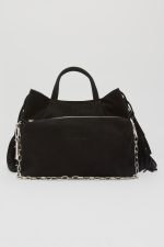 NAIRA TOTE SUEDE ΤΣΑΝΤΑ ΜΑΥΡΗ - Image 2
