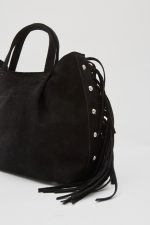 NAIRA TOTE SUEDE ΤΣΑΝΤΑ ΜΑΥΡΗ - Image 3