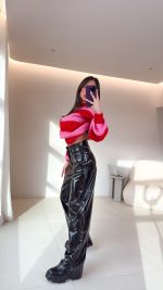 Sasha Vinyl Pants - Image 2