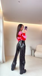 Sasha Vinyl Pants - Image 4