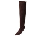Brown Over The Knee Boots - Image 2