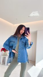 Veronica Mid Blue Jacket - Image 2